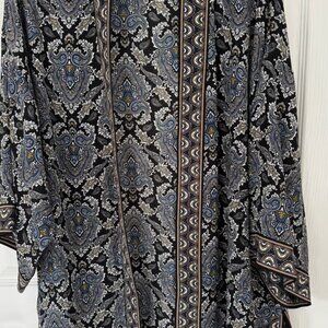 Max Studio Paisley Kimono Size Large